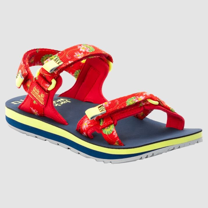 Jack Wolfskin Womens Outfresh Deluxe Sandals Red 087635JDO